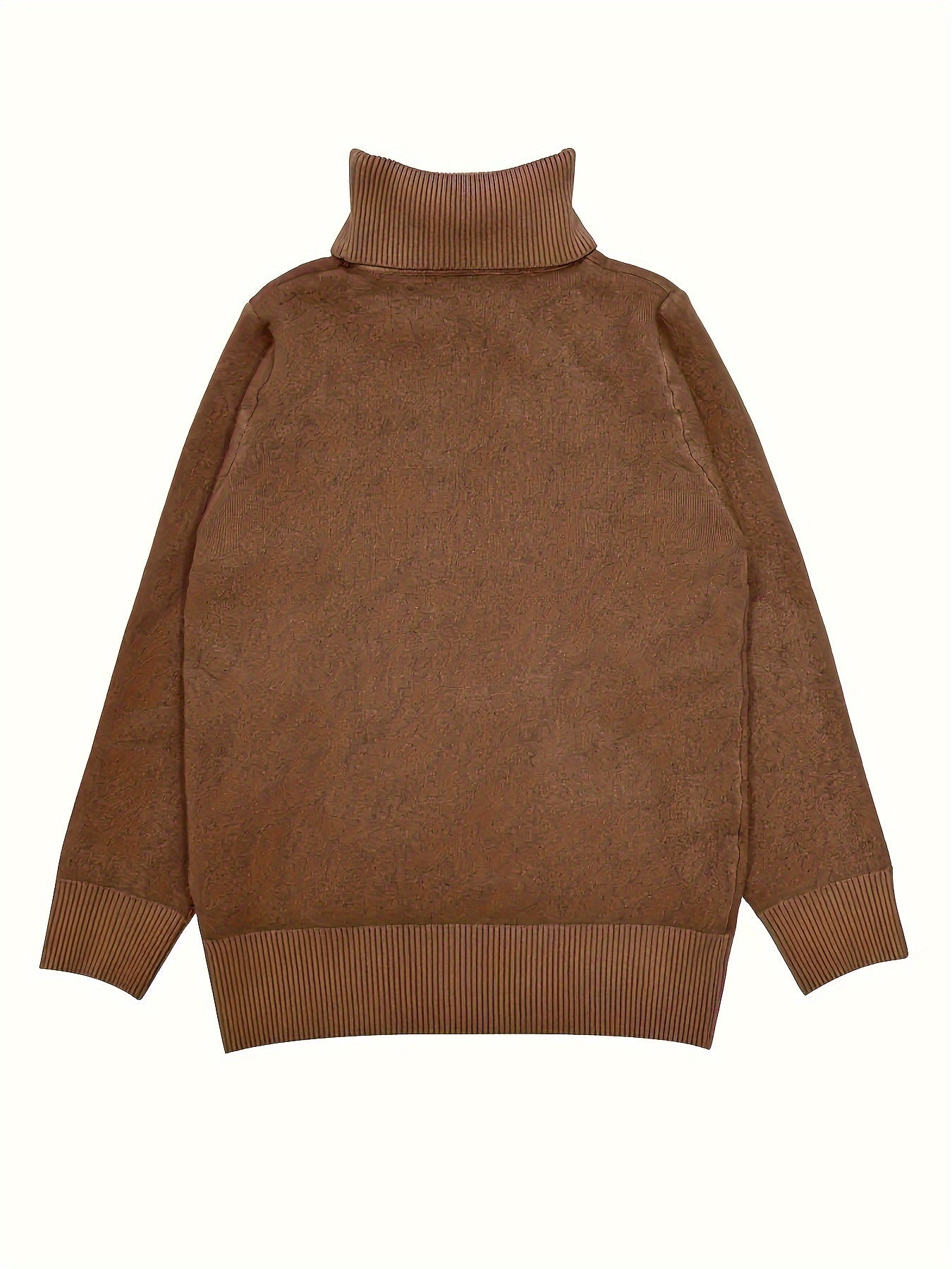 Ribbed Turtle Neck Sweater