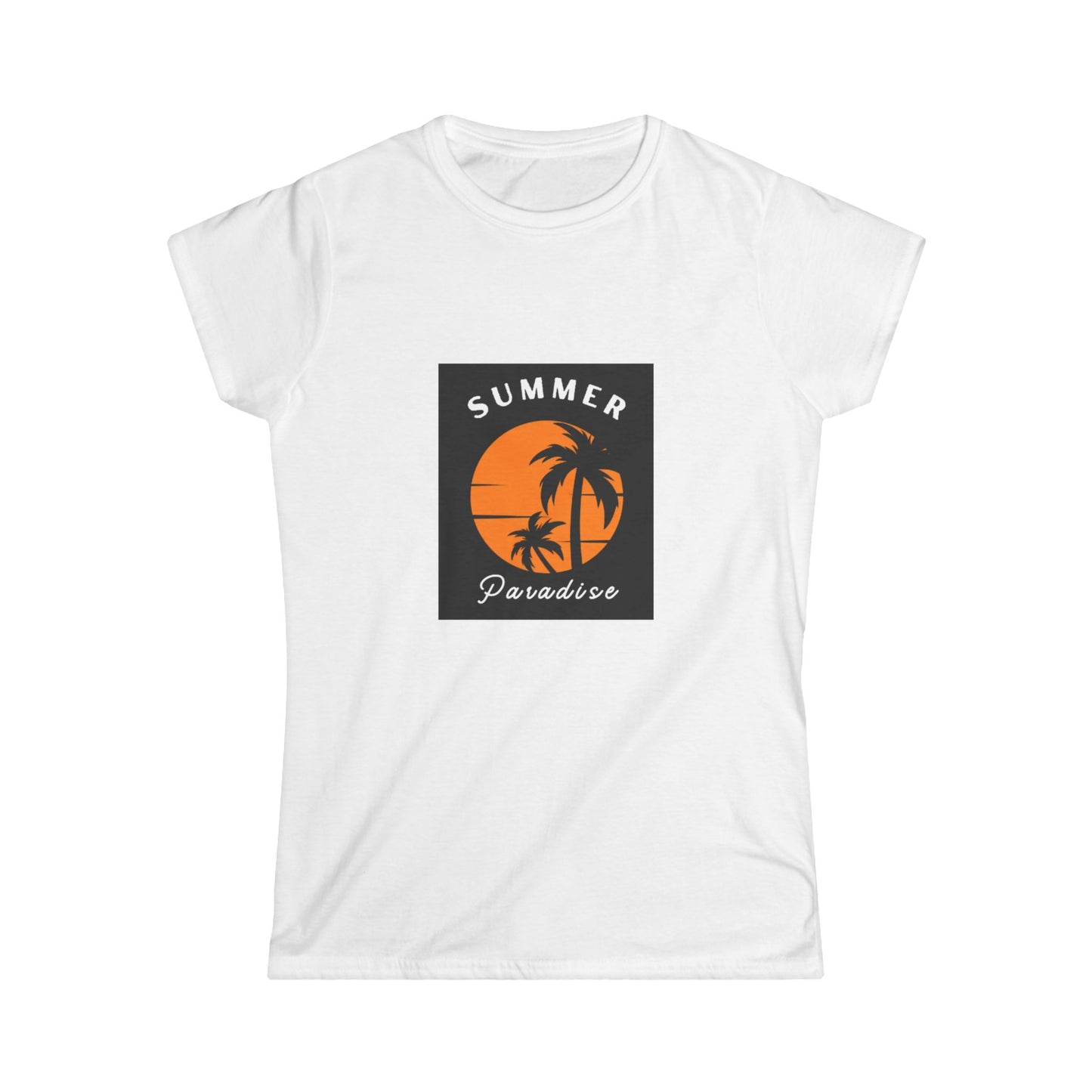Women's Summer Paradise Tee, Casual T-Shirt for Beach Lovers