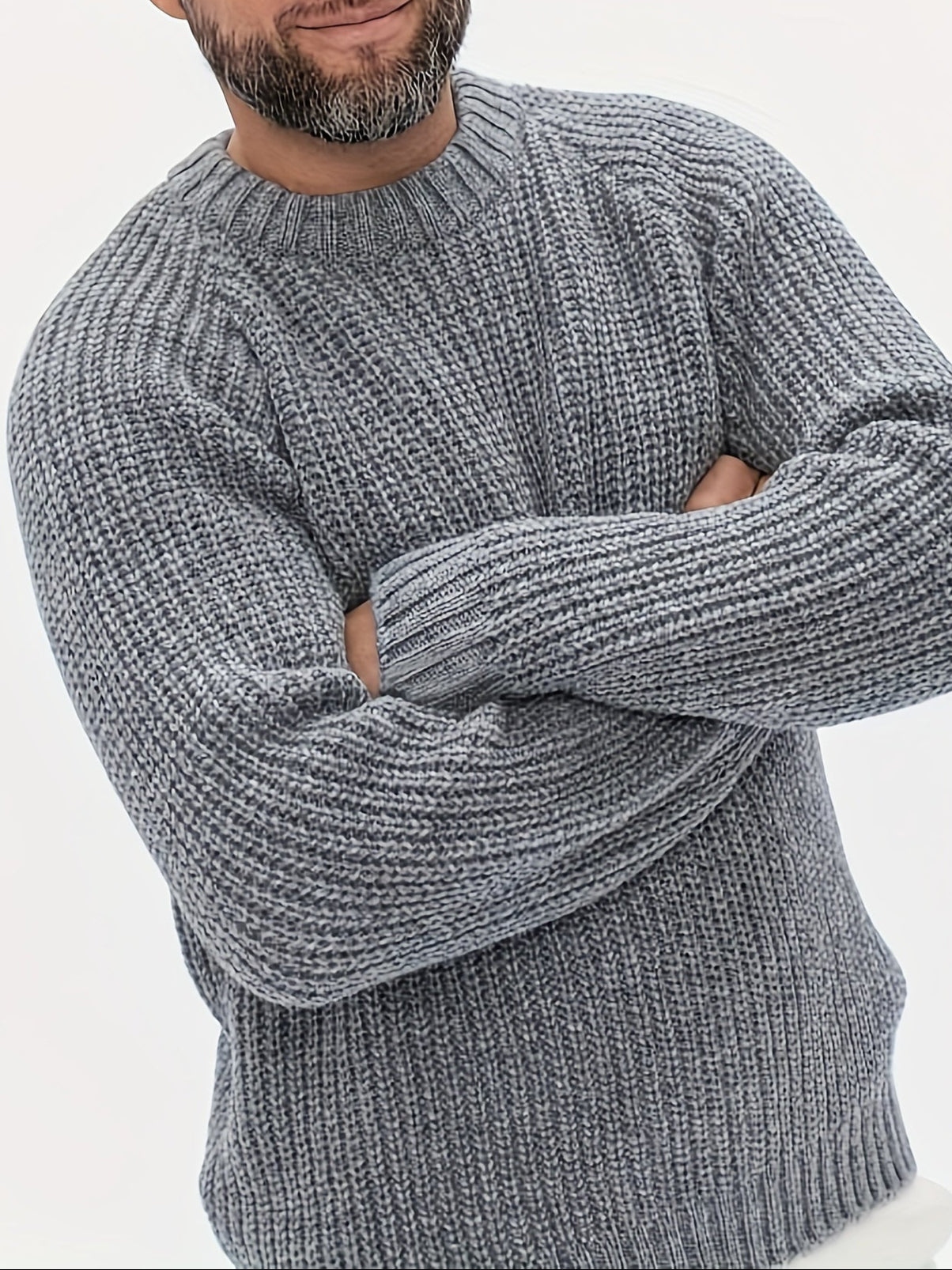 Cozy Winter Knit Sweater for Men