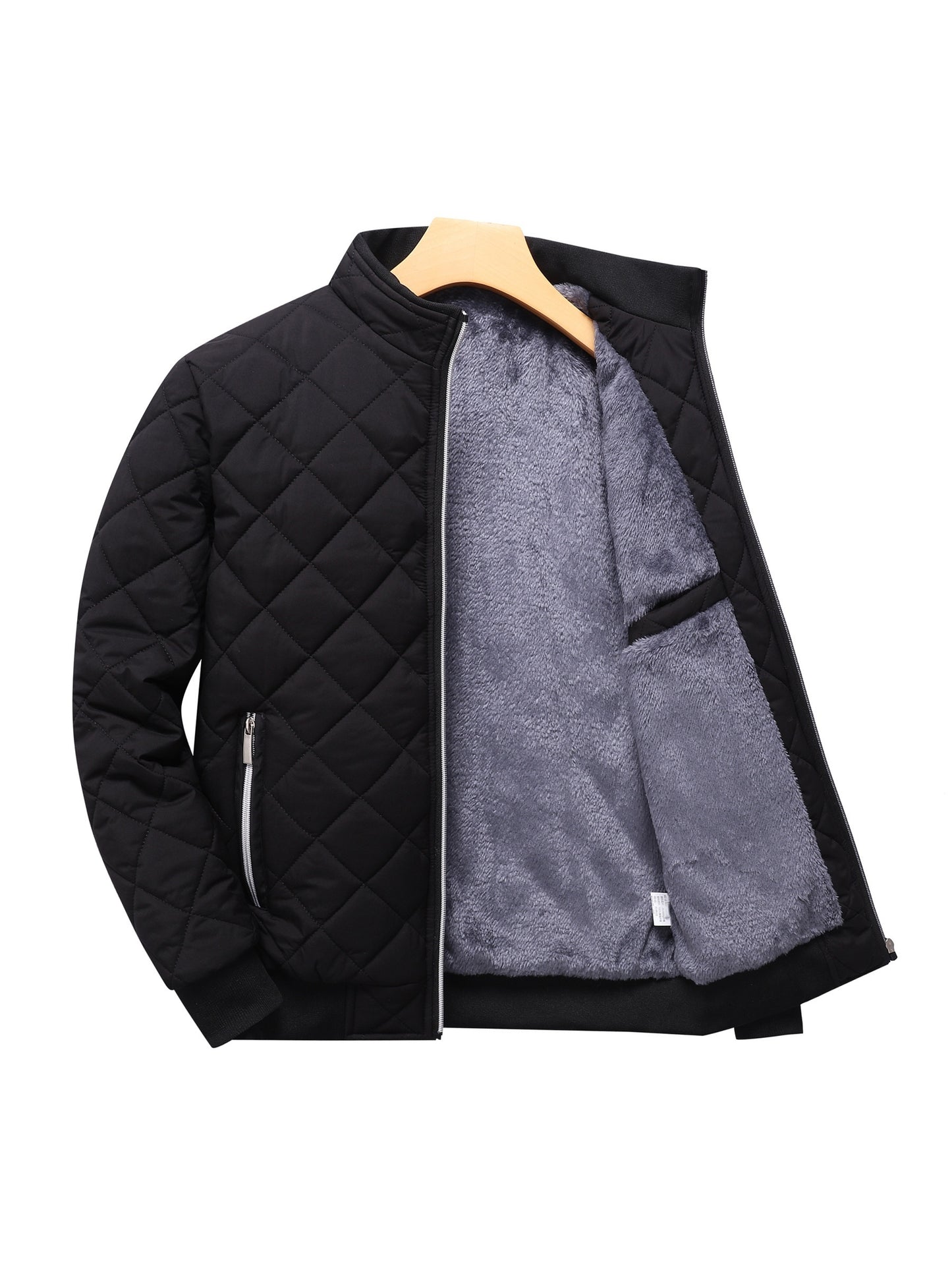 Quilted Men's Winter Jacket