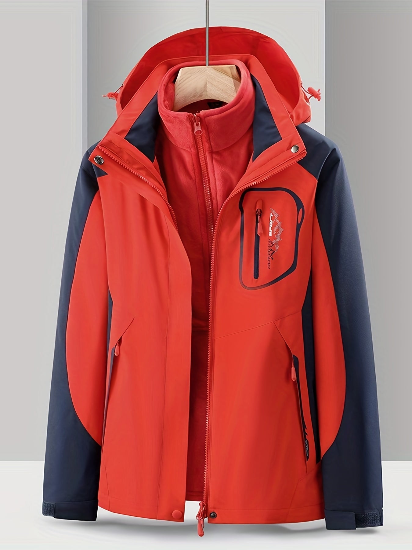 3-in-1 Waterproof Sporty Jacket
