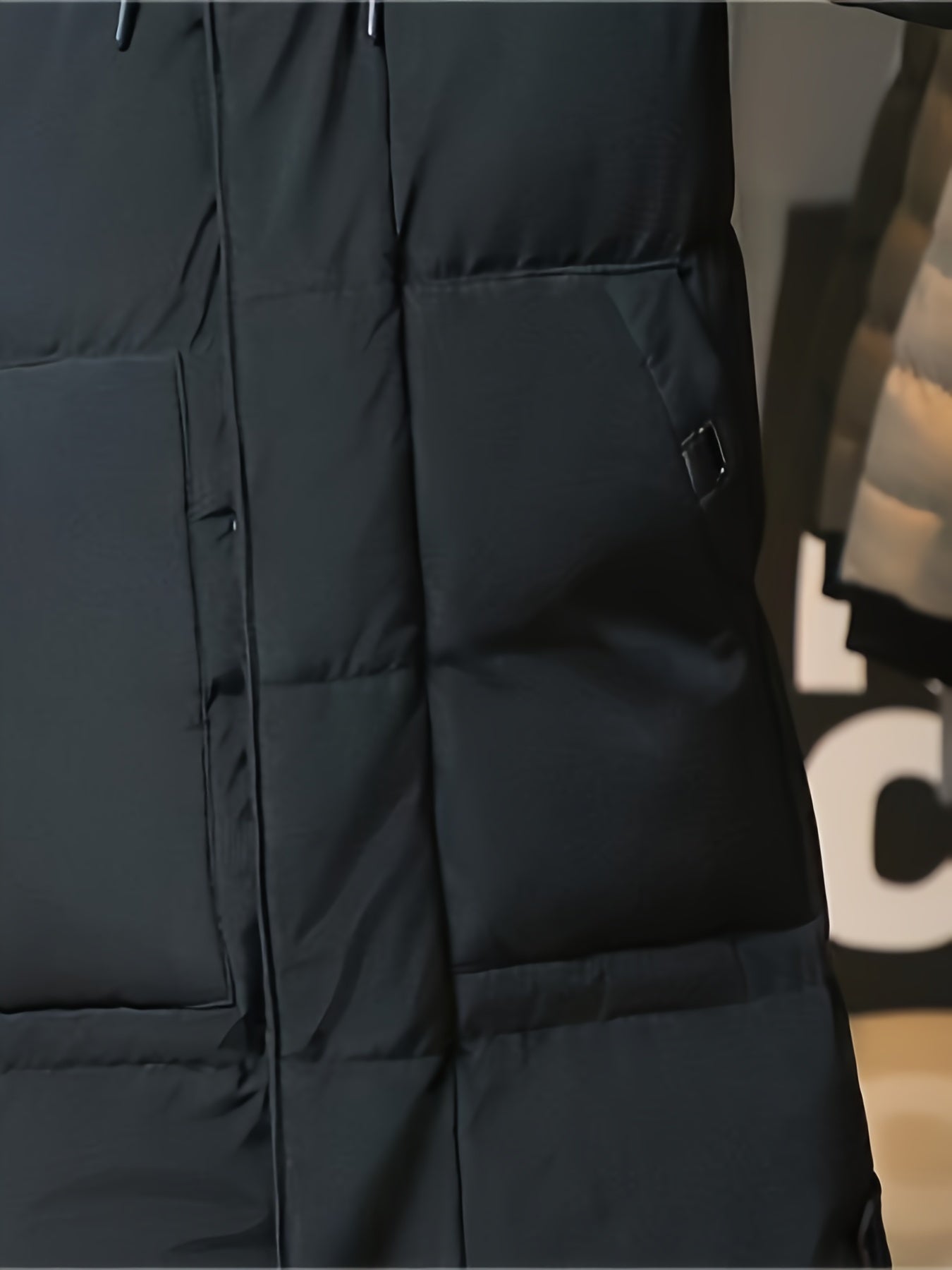 Men's Hooded Long Winter Coat
