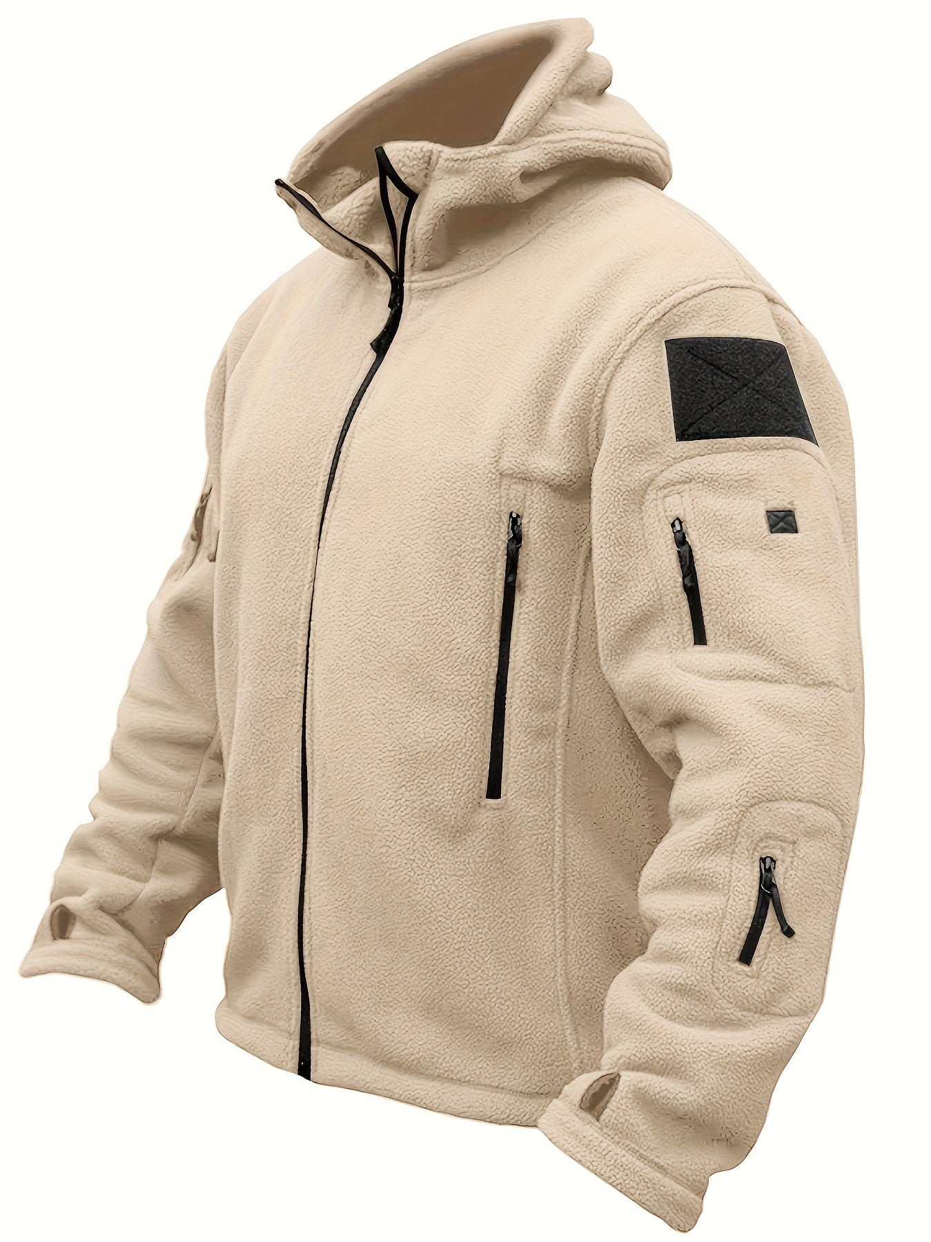 Men's Cozy Fleece Hooded Jacket