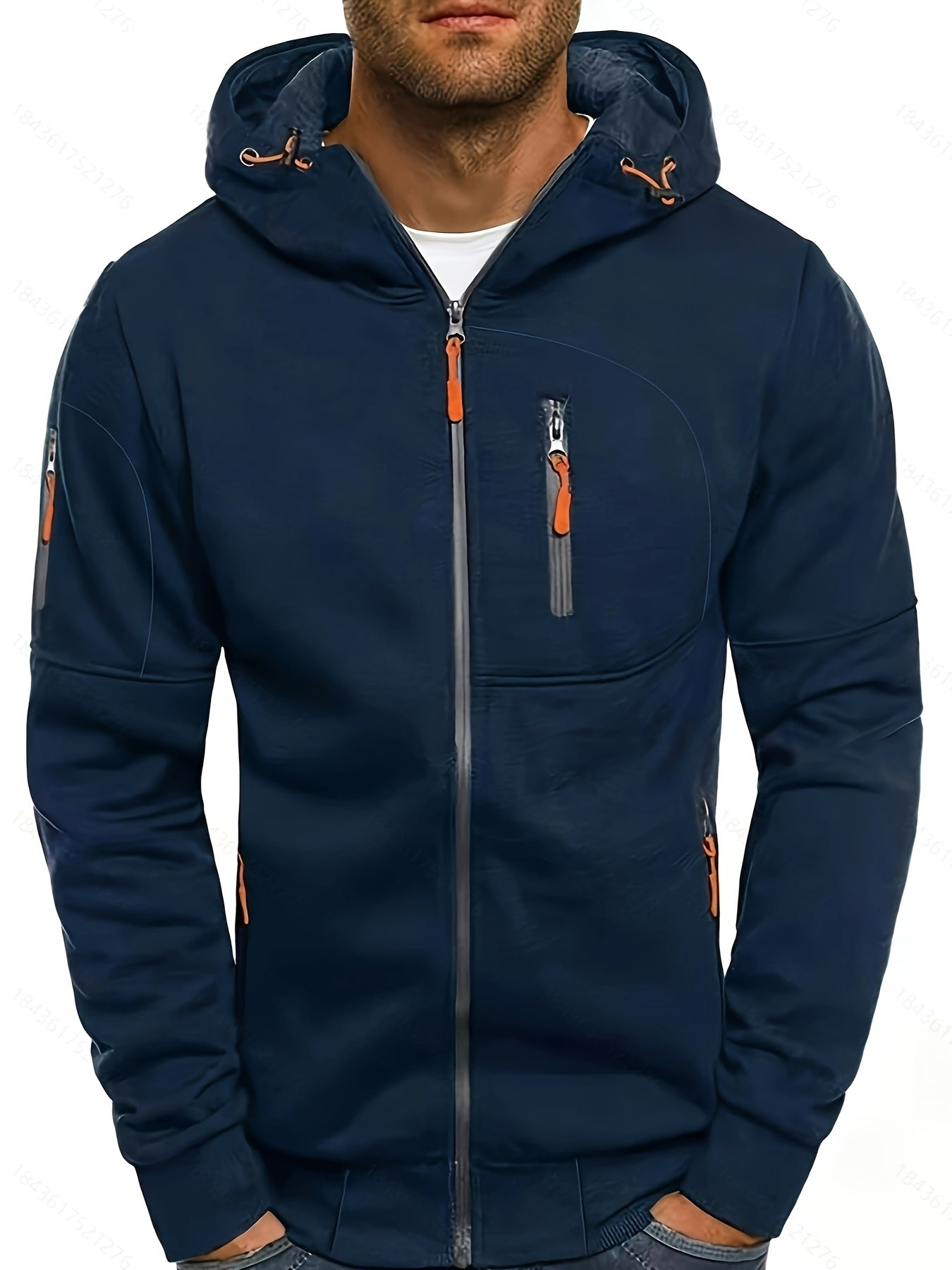 Men's Zipper Hoodie Jacket