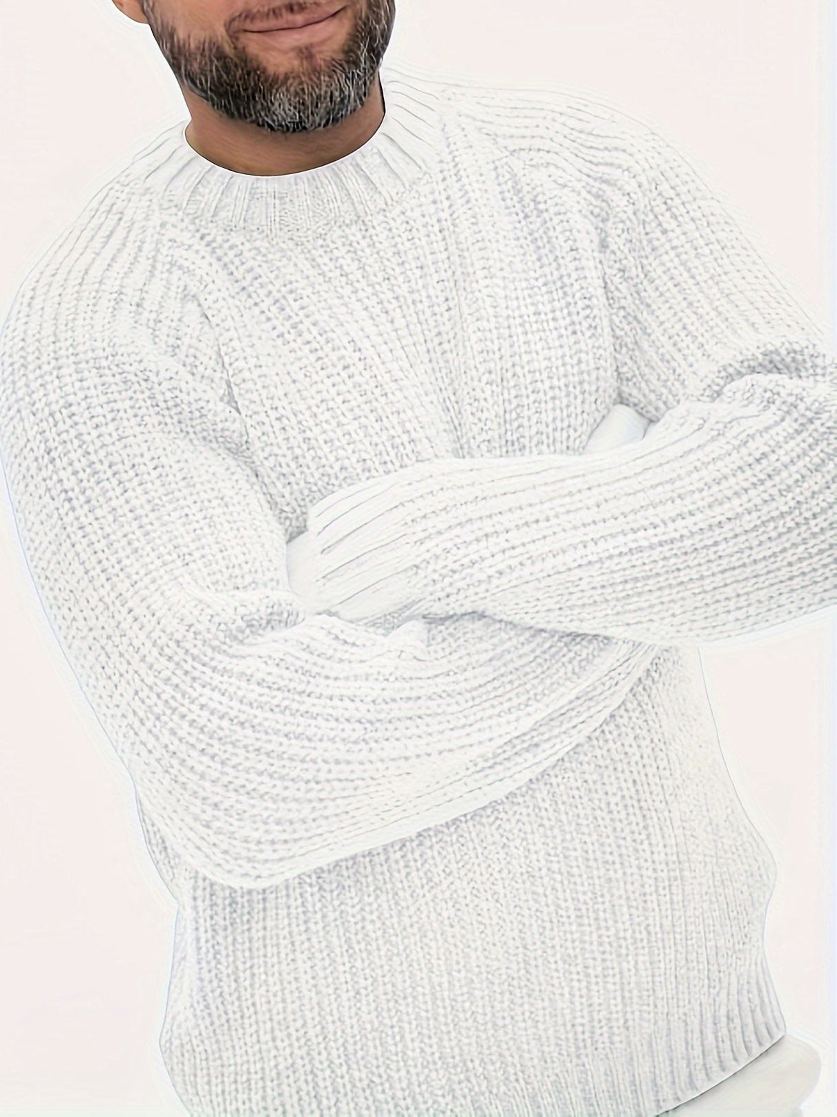Cozy Winter Knit Sweater for Men