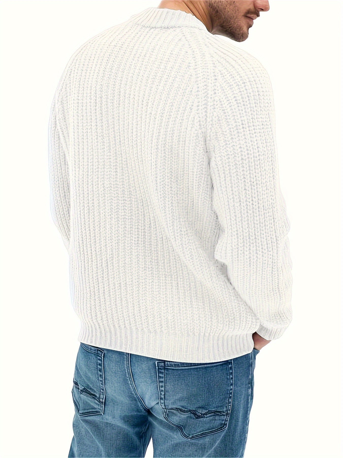 Cozy Winter Knit Sweater for Men