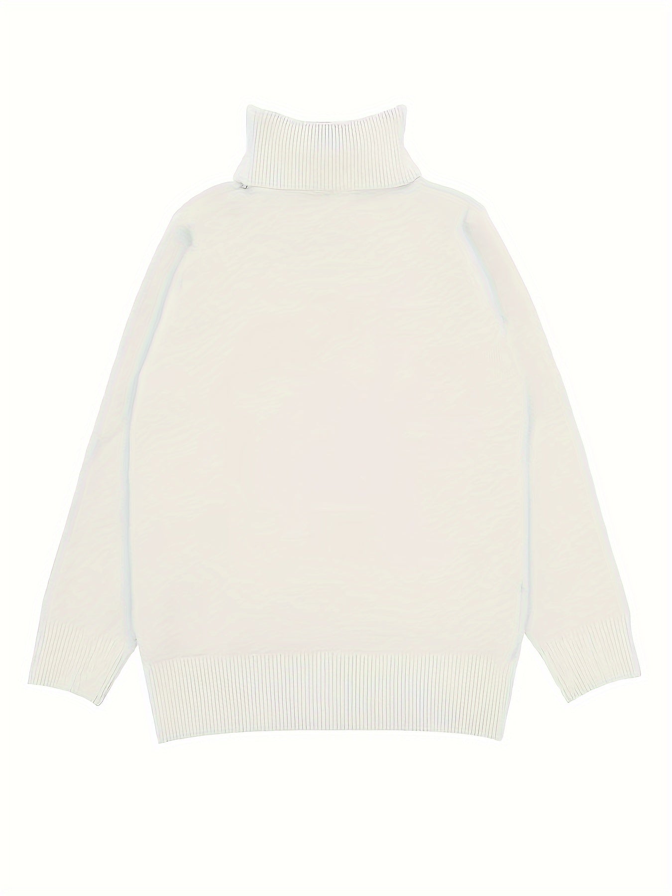Ribbed Turtle Neck Sweater