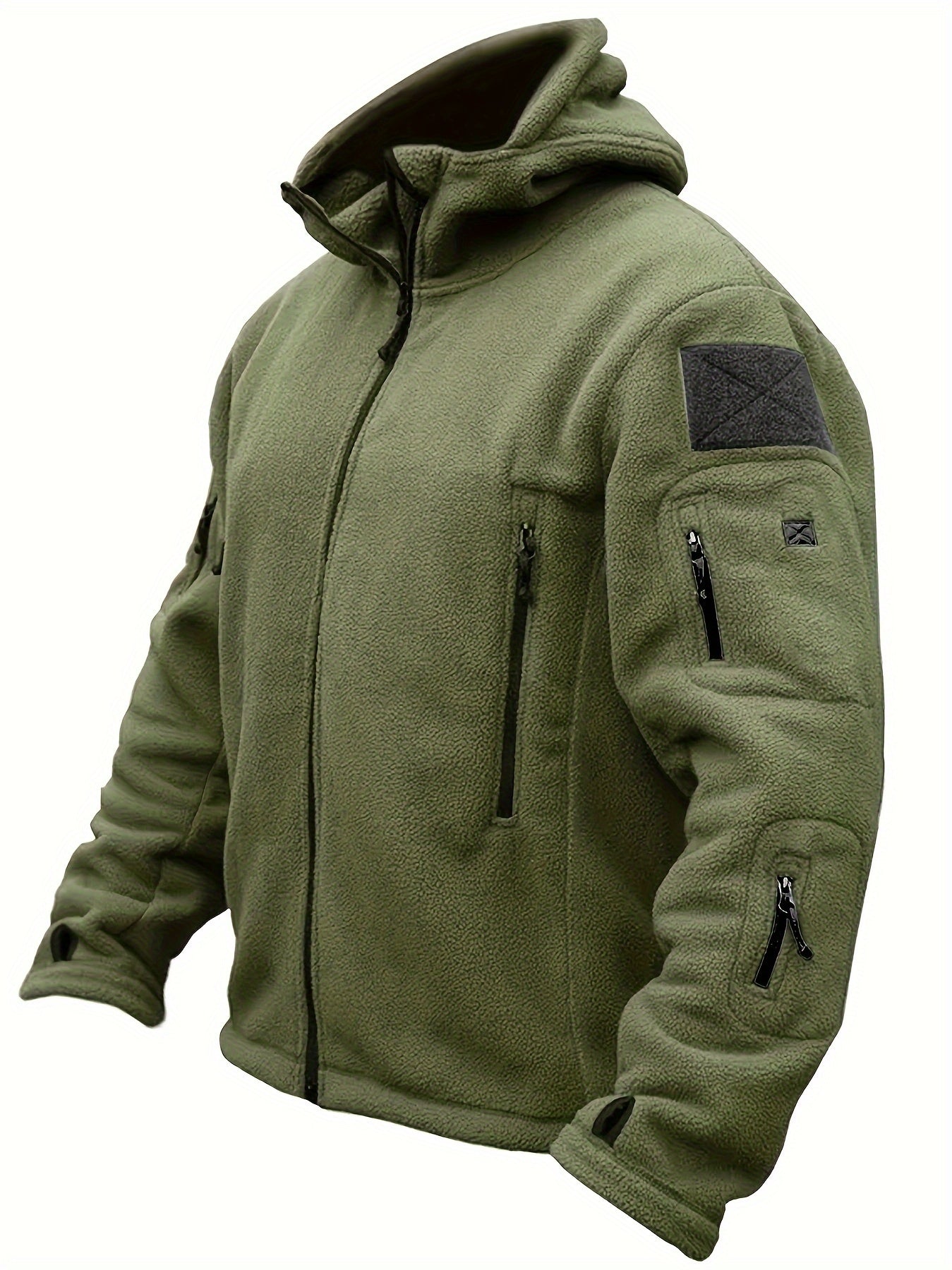Men's Cozy Fleece Hooded Jacket