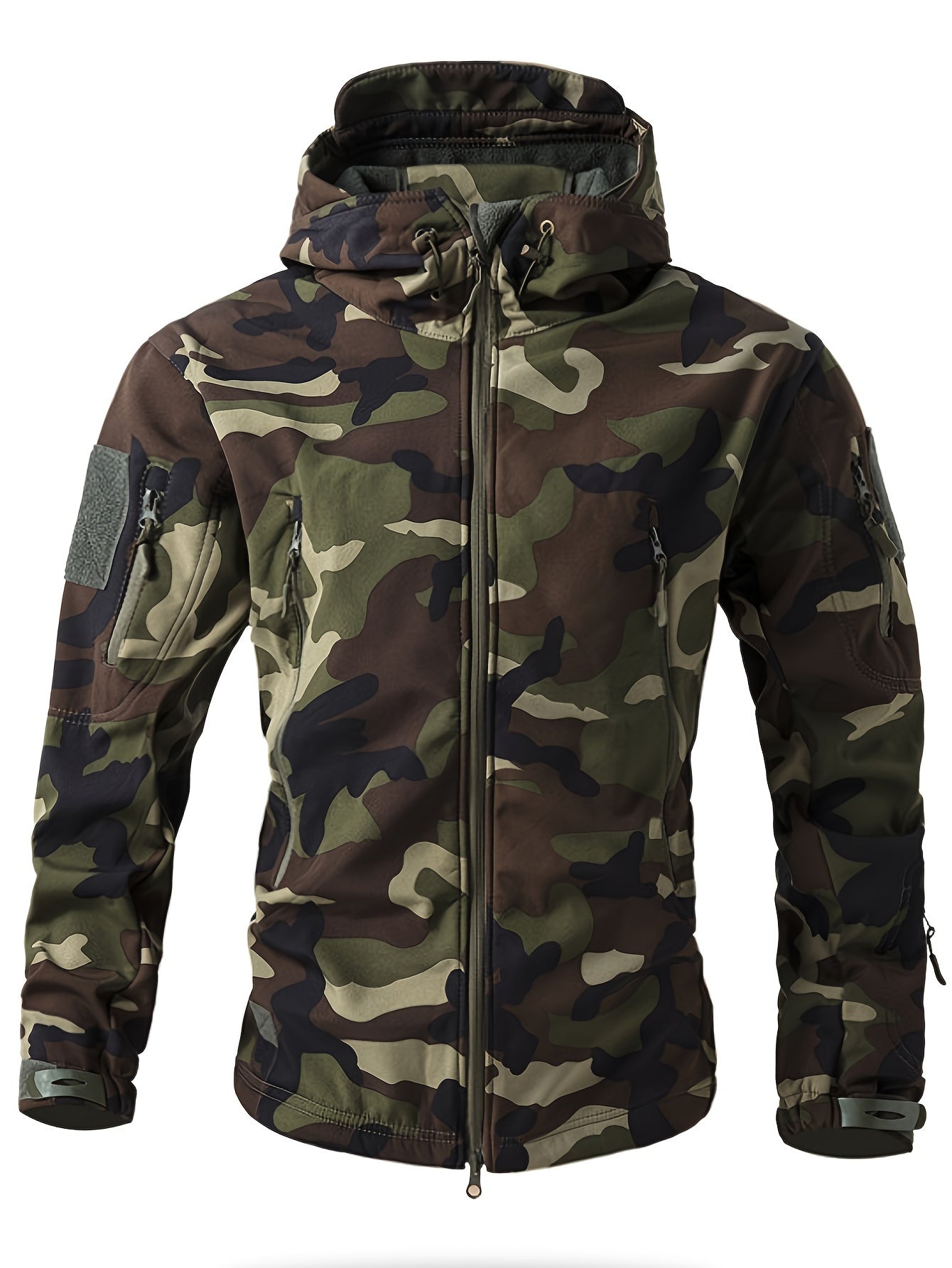Fleece-Lined Windbreaker for Men
