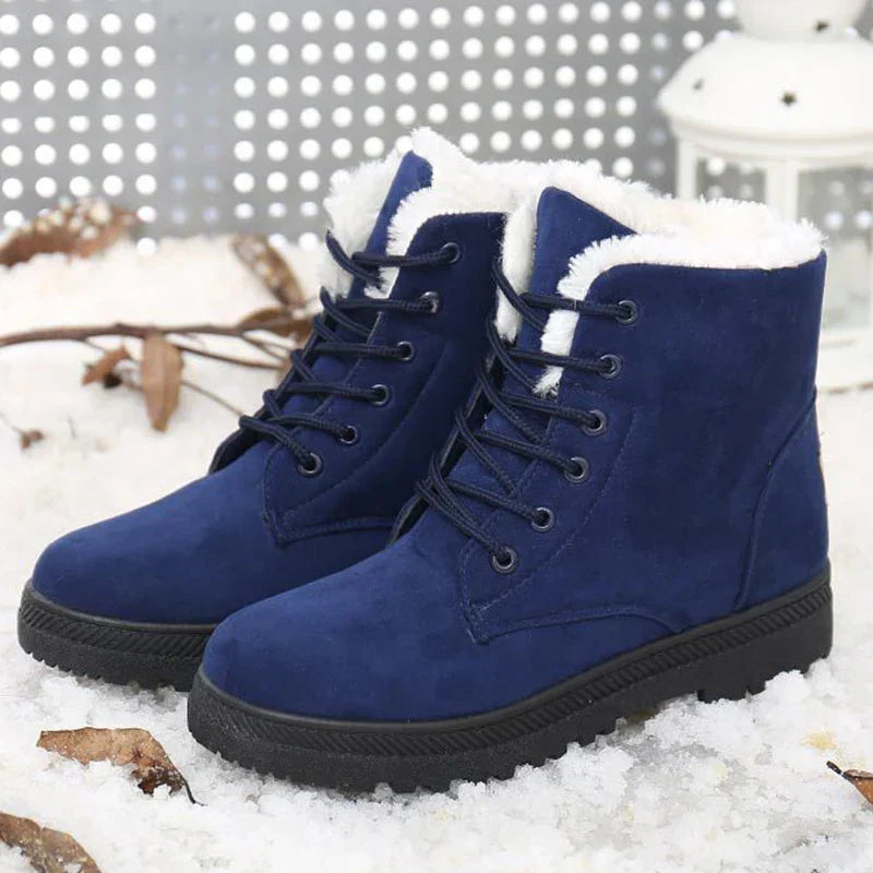 Plush Snow Boots For Women