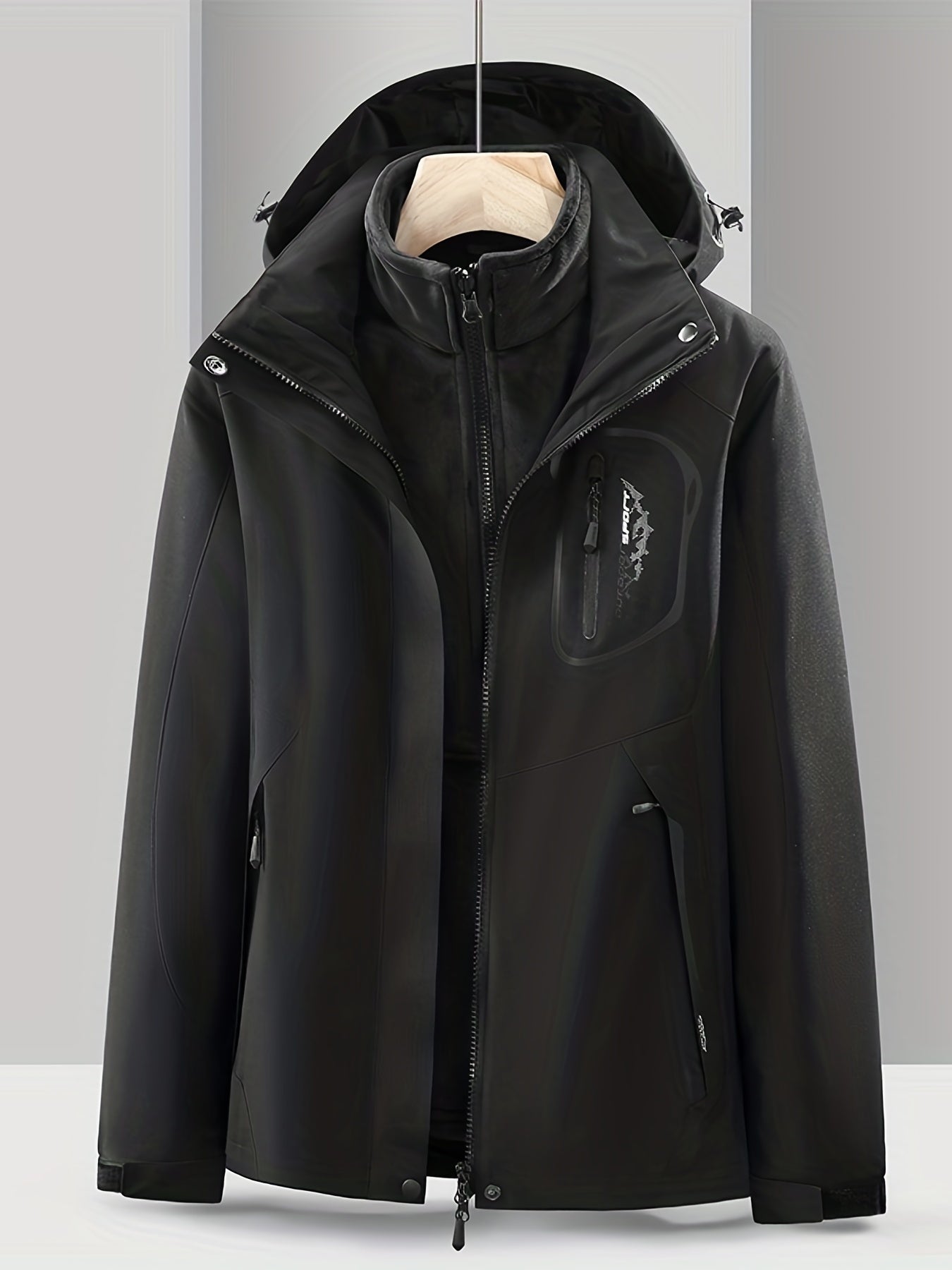 3-in-1 Waterproof Sporty Jacket