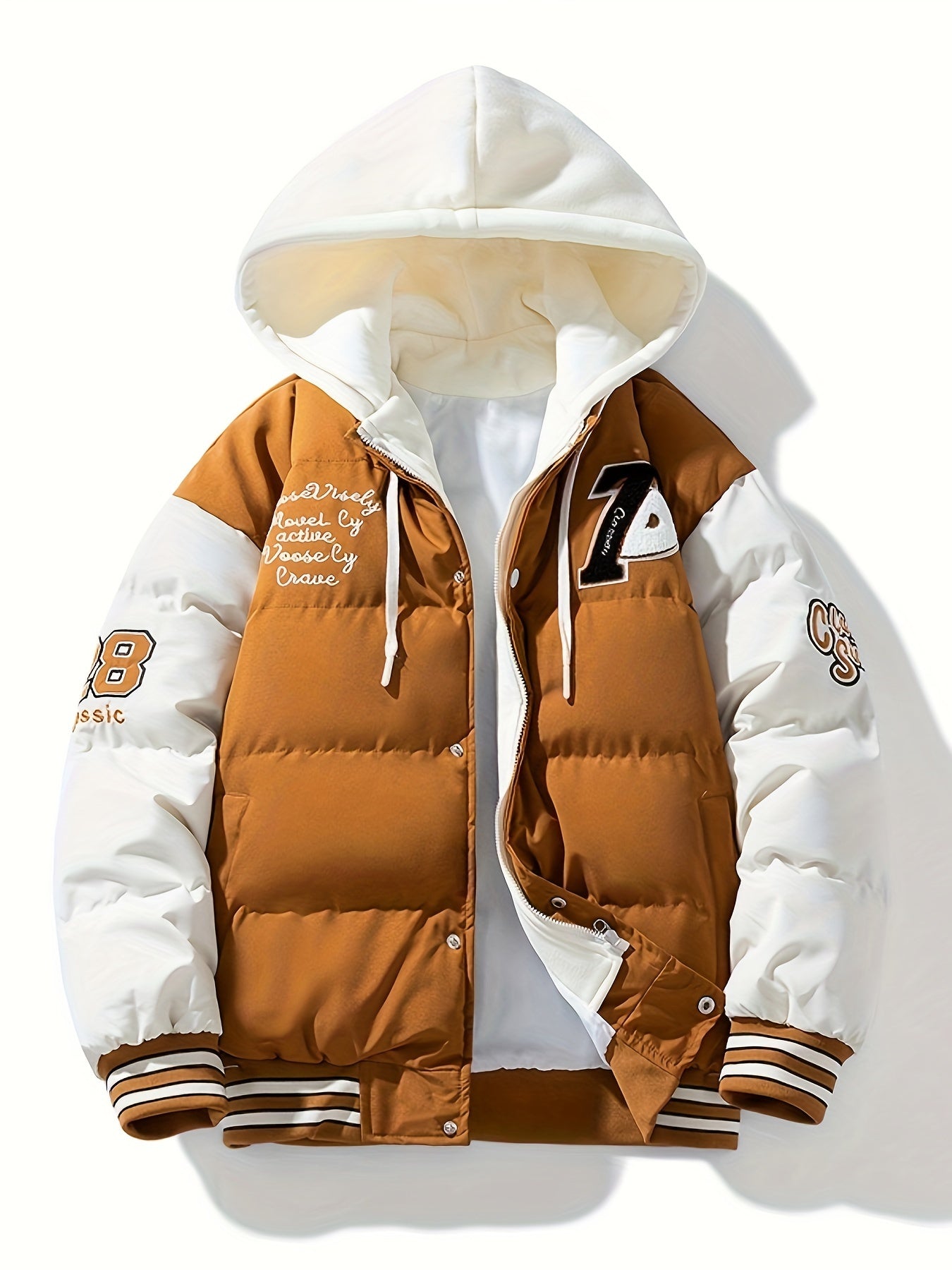 Stylish Hooded Puffer Jacket