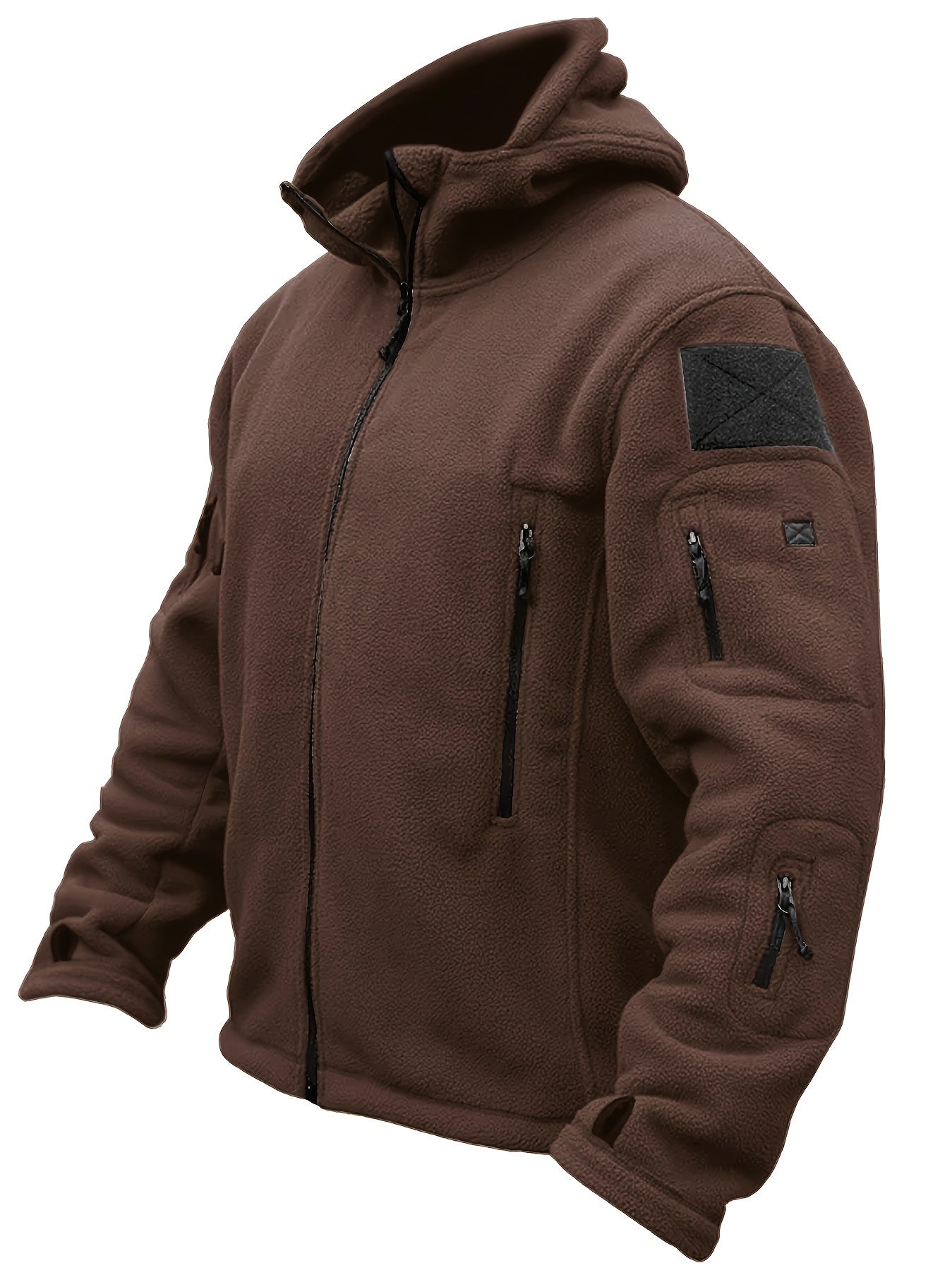 Men's Cozy Fleece Hooded Jacket
