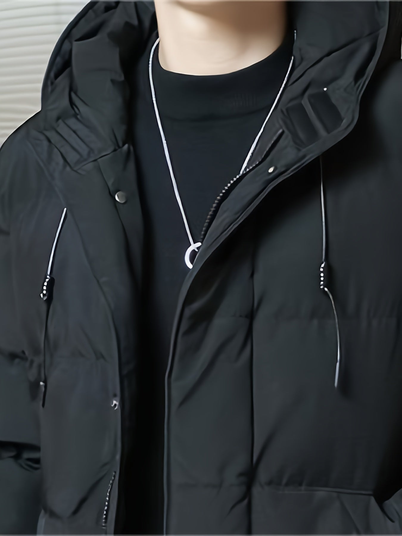 Men's Hooded Long Winter Coat