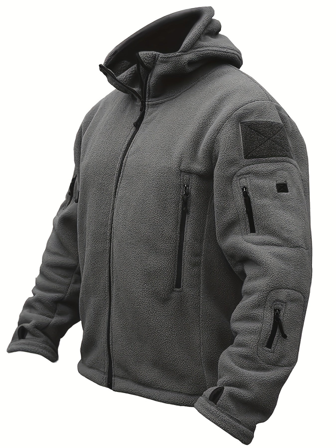 Men's Cozy Fleece Hooded Jacket