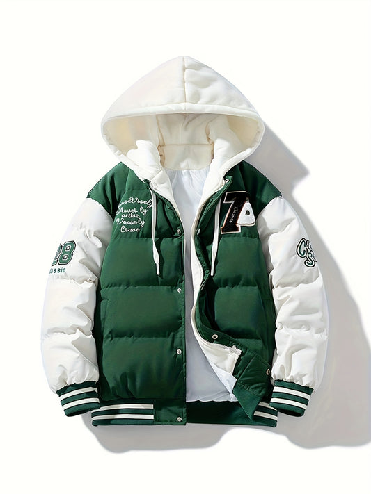 Stylish Hooded Puffer Jacket