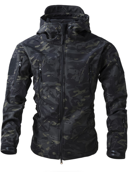 Fleece-Lined Windbreaker for Men