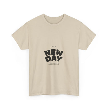 Inspirational New Day Unisex Heavy Cotton Tee
