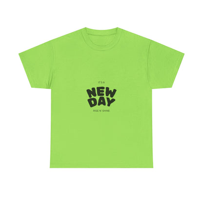 Inspirational New Day Unisex Heavy Cotton Tee