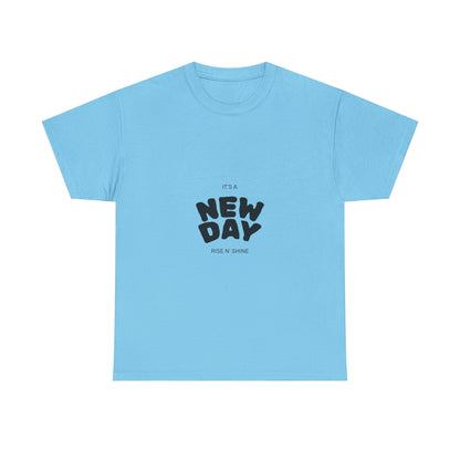 Inspirational New Day Unisex Heavy Cotton Tee