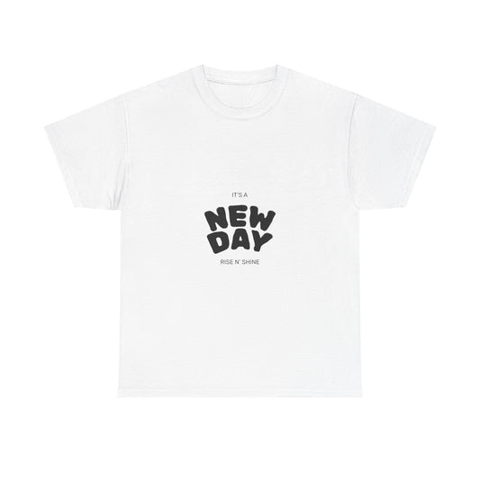 Inspirational New Day Unisex Heavy Cotton Tee