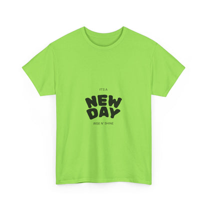 Inspirational New Day Unisex Heavy Cotton Tee