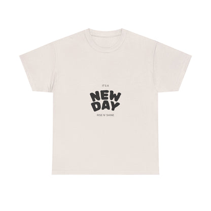 Inspirational New Day Unisex Heavy Cotton Tee