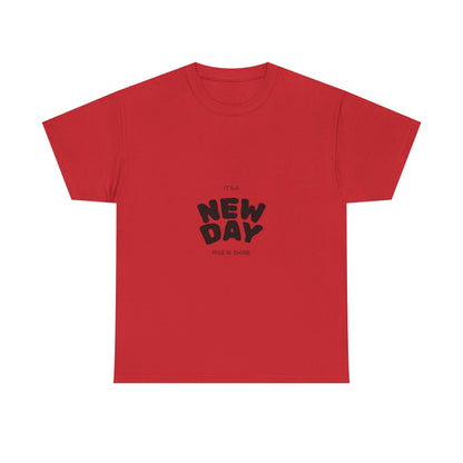 Inspirational New Day Unisex Heavy Cotton Tee