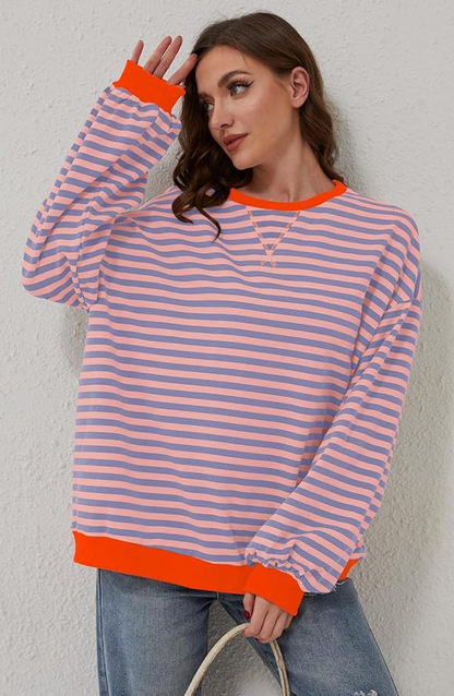 Isabella | stylish striped jumper for women