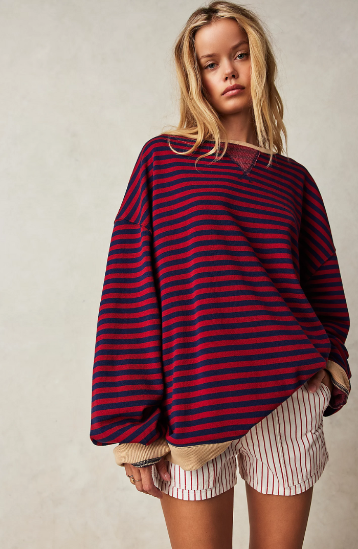 Isabella | stylish striped jumper for women