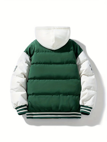Stylish Hooded Puffer Jacket