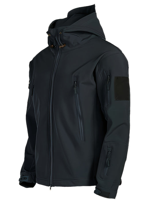 Fleece-Lined Windbreaker for Men