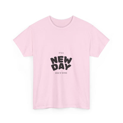 Inspirational New Day Unisex Heavy Cotton Tee