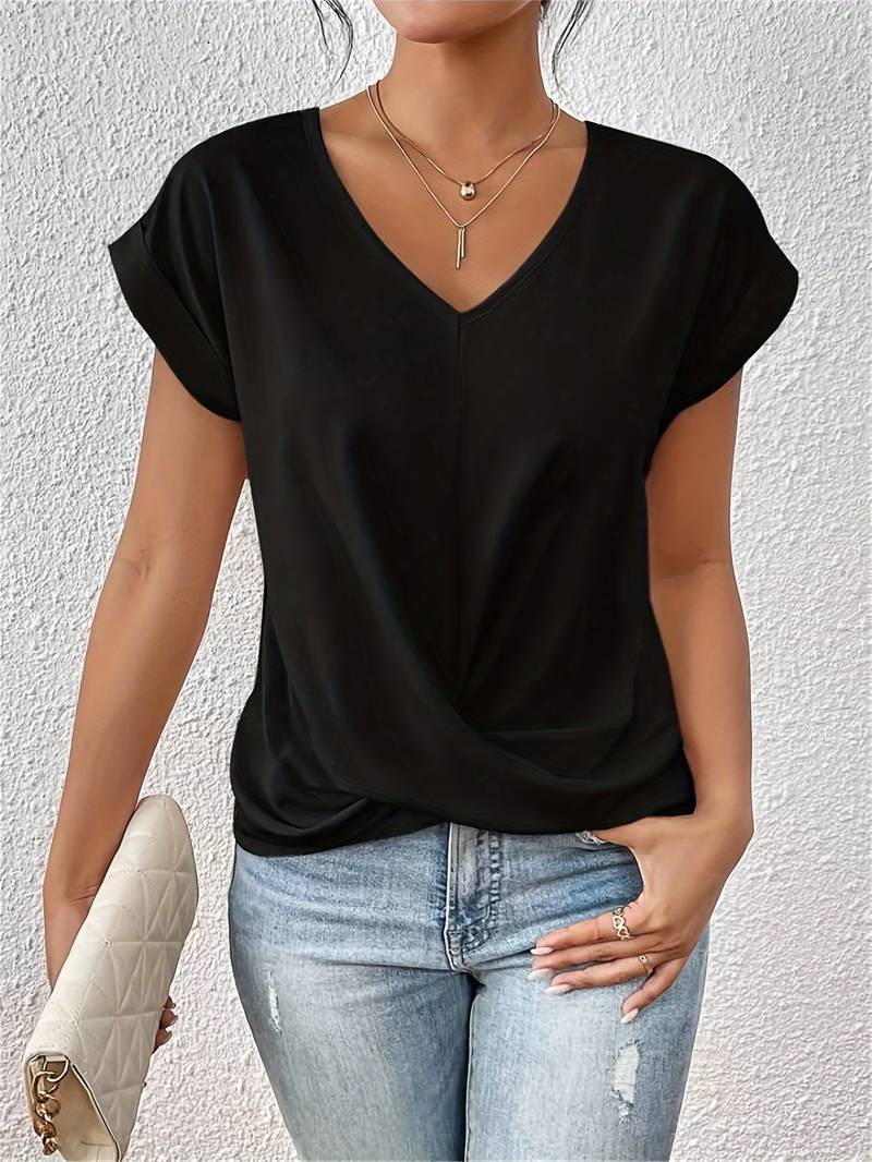 Leilani | Elegant short-sleeved top