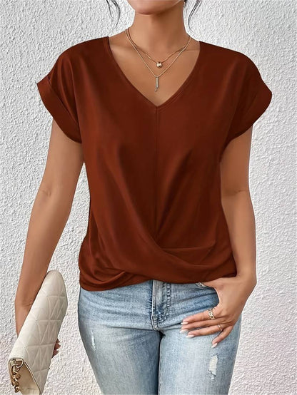 Leilani | Elegant short-sleeved top