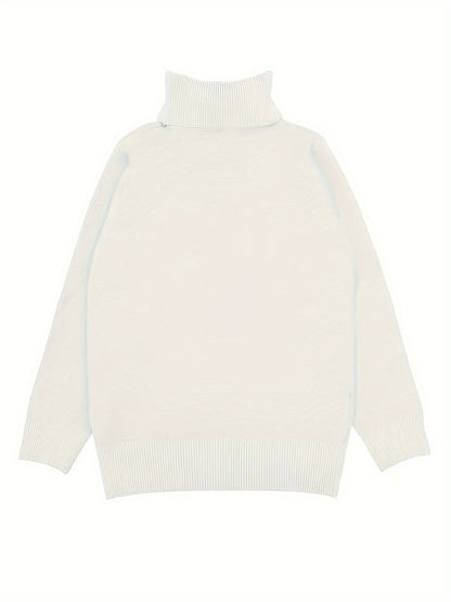 Ribbed Turtle Neck Sweater