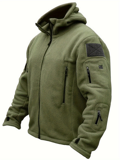 Men's Cozy Fleece Hooded Jacket