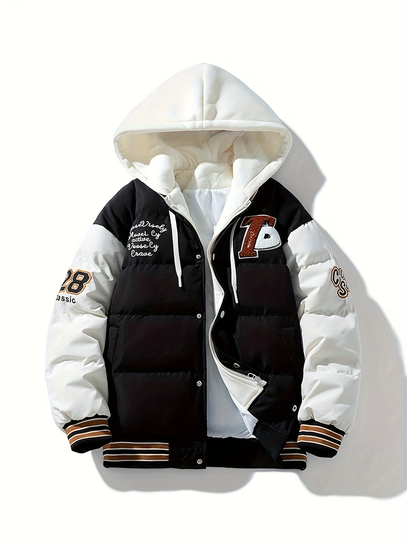 Stylish Hooded Puffer Jacket