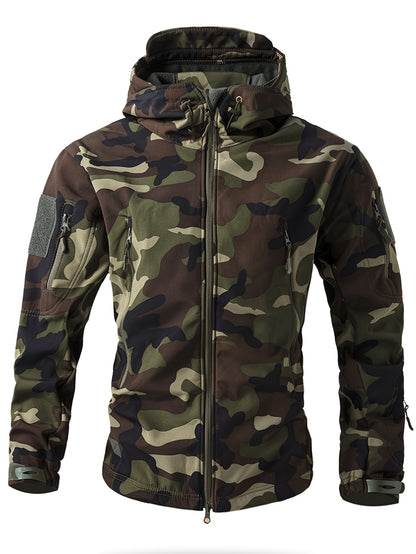 Fleece-Lined Windbreaker for Men