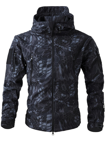Fleece-Lined Windbreaker for Men