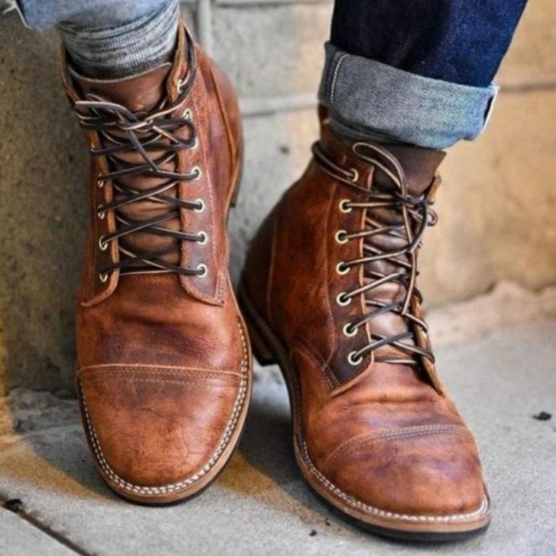 Owen | Elegant leather boots for men