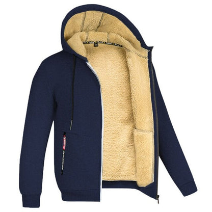 Oliver - warm fleece jacket for men