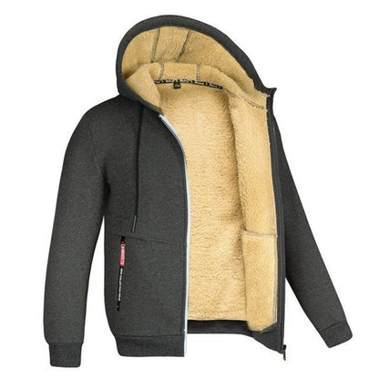 Oliver - warm fleece jacket for men