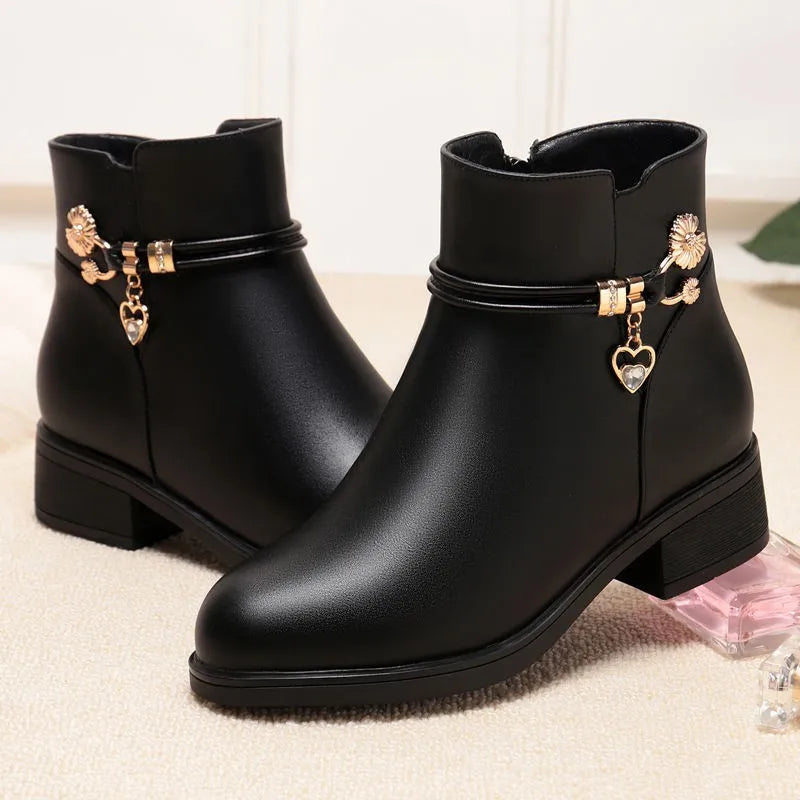 Soft Leather Boots For Women