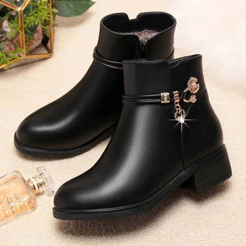 Soft Leather Boots For Women