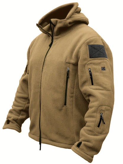 Men's Cozy Fleece Hooded Jacket