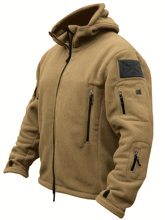 Men's Cozy Fleece Hooded Jacket