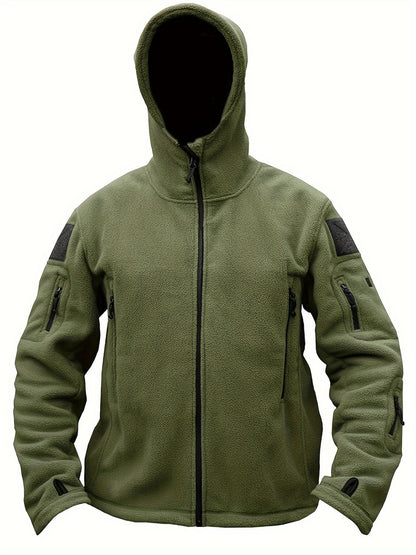 Men's Cozy Fleece Hooded Jacket