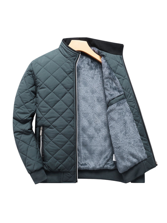 Quilted Men's Winter Jacket