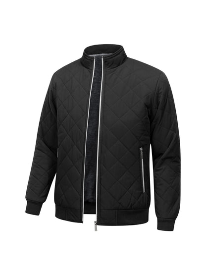 Quilted Men's Winter Jacket